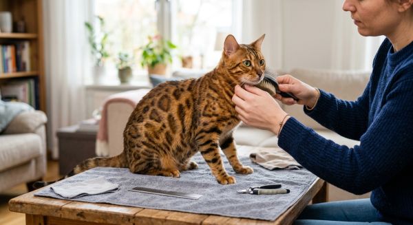 Astuces pour le toilettage du chat Bengal