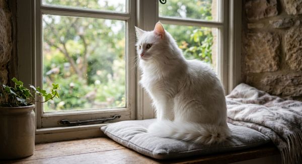 Chats angora : déchiffrer leurs comportements