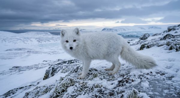 Le renard arctique : Un petit prédateur résistant